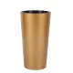  Ghiveci Euro3plast 33 cm x 33 x 61 cm diametru 33 cm plastic nuante de galben si auriu
