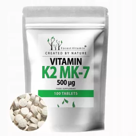 Supliment Alimentar cu Vitamina K2 MK-7 500µg - 100 Tablete