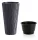  Ghiveci de flori Prosperplast 30 cm x 30 x 53 cm diametru 30 cm plastic negru