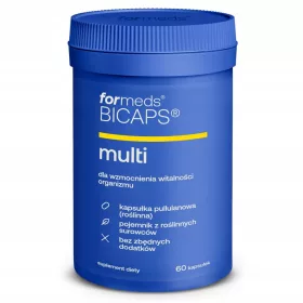   Supliment Alimentar BICAPS® MULTI - Vitamine și Minerale pentru Vegani, 60 Capsule