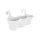  Ghiveci de flori Elho 53 cm x 27 x 26 cm, plastic alb