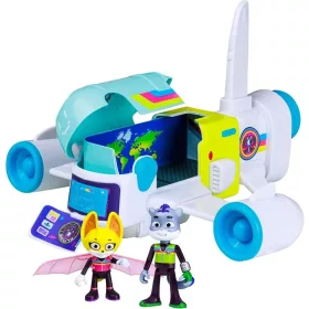   Puzzle-uri cu animale R.O.N. Jet Air Command Center + figurine The Creature Cases