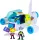 Puzzle-uri cu animale R.O.N. Jet Air Command Center + figurine The Creature Cases