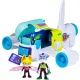 Puzzle-uri cu animale R.O.N. Jet Air Command Center + figurine The Creature Cases
