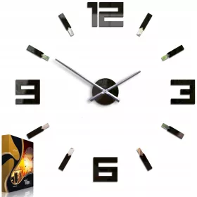  Ceas de perete ModernClock negru 75cm