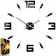  Ceas de perete ModernClock negru 75cm