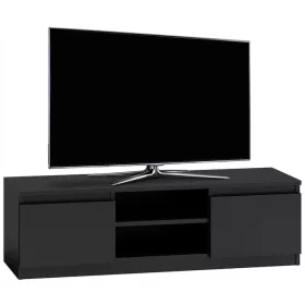  Dulap TV în picioare TopEshop 120x36x40 cm, negru mat