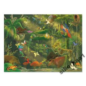  MELISSA DOUG UNDER THE TREE CROWN PUZZLE 500 de piese.