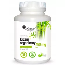   Supliment Alimentar cu Siliciu Organic din Pui de Bambus, 150mg – 100 Capsule Vegetale