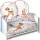  Set lenjerie de pat Detexpol 100 x 135 cm nuante de gri si argintiu