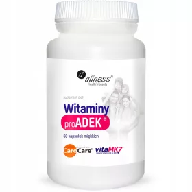   Supliment Alimentar ProADEK® - Complex de Vitamine A, D, E, K - 60 Capsule Moi