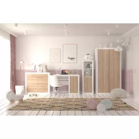  Set de mobilier AJKmeble 4 piese. stejar sonoma