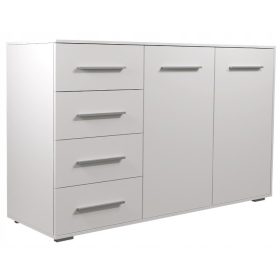    Idźczak Meble FRIDA comodă 135 x 45 x 95cm stejar sonoma mat