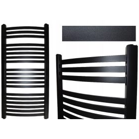  Radiator baie cu apa Hydro-Mat 556 W 575 x 1170 mm negru