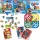 Set de jocuri Psi Patrol 3in1 Puzzle Carti chinezesti