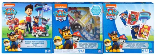 Set de jocuri Psi Patrol 3in1 Puzzle Carti chinezesti