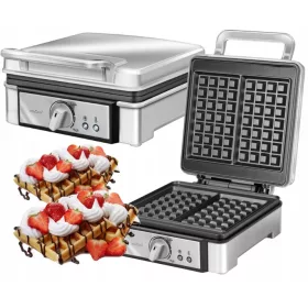  Fier de calcat de vafe MPM MGO-13, argintiu, 1400 W