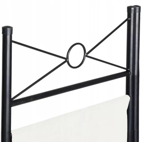 Ecran metalic crem Wideshop ART-259, 4 părți 180 × 163 cm