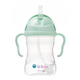  B.Box BB00520 sticla de apa cu paie, 240 ml, verde