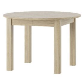    Masa rotunda extensibila Szynaka Mobilier living 110 x 110 x 76cm stejar sonoma