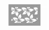 Capac alb pentru calorifer din DIBOND 60 × 59 cm, grosime 3 mm