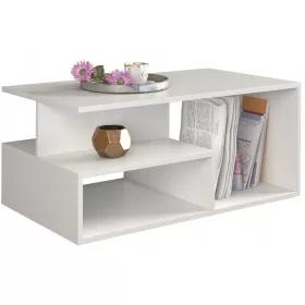    Masuta de cafea dreptunghiulara TopEshop PRIMA 51 x 90 x 43cm alb