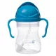  Sticla B.Box cu paie, 240 ml, albastru cobalt