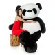  Mascot Toys ursuleț alb și negru 200 cm 3 m +