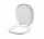  Scaun de toaleta MKW Facile, duroplast alb