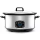  Yoer Clever-Cook aragaz lent 6,5 l argintiu/gri 320 W