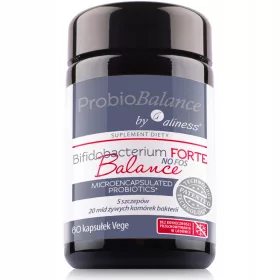   Supliment Probiotic Fortificat ProbioBalance by Aliness®, 60 Capsule Vegane