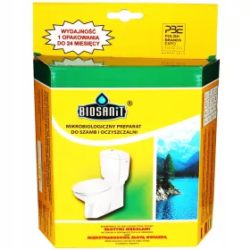  Agent BIOSANIT pentru fose septice statie de epurare 500g