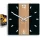  Ceas de perete ModernClock alb, negru, nuante de maro, 30 cm