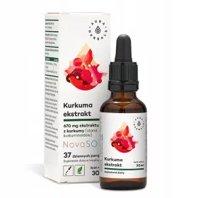   Extract de Turmeric și Curcumină Aura Herbals®, 30 ml, 830 Picături