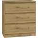  Comoda TopEshop Malwa 40x70x77 cm stejar artizanal