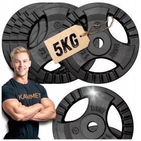    Set de 20kg greutati din fonta ghidon home sala fitness 4x5kg