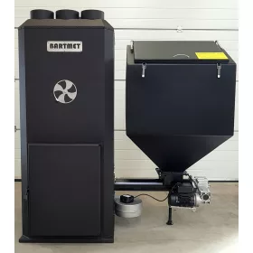    Cuptor de suflat BARTMET cu alimentator de cărbune eco-mazăre