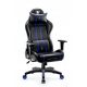  Scaune de gaming Diablo Chairs X-One 2.0, piele ecologica neagra si albastra