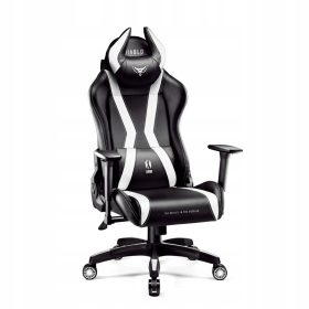    Scaune Diablo Chairs X-Horn 2.0 scaun gaming, piele ecologica alba