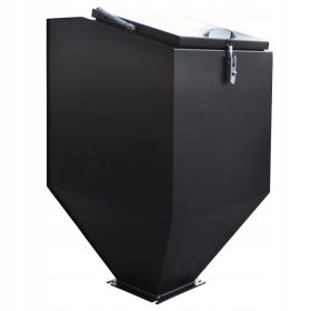    Rezervorul pentru cărbune eco-mazăre a fost atașat la alimentatorul Pancerpol