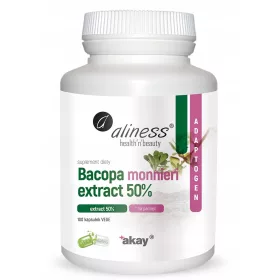   Extract Bacopa monnieri 50%, 500 mg - Supliment Alimentar 100 Capsule VEGE