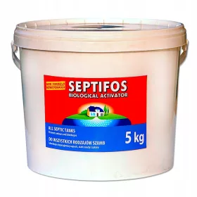  Pulbere pentru prepararea fosei septice SEPTIFOS 5 l 5 kg