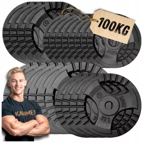  Incarcatura din fonta Kawmet 100 kg