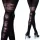  Colanti cu model Fenome 80den negru Nero, marime 3/4