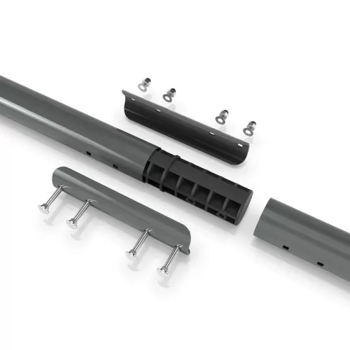 Loc de joacă pentru copii GetSet MB220: balustradă, scară orizontală, stâlp, stație, perete de cățărat, roți, geantă de sport