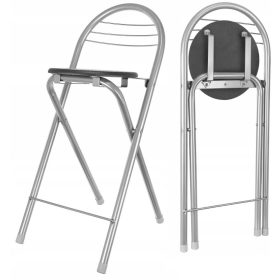  Taburet DglShop24, negru, 79 cm, PAL