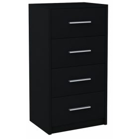  Comodă Matkam BODO 40 x 35 x 75cm negru mat