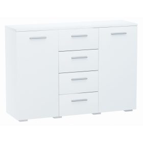  Matkam HELENA comodă 120 x 35 x 84,5 cm alb mat