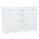  Matkam HELENA comodă 120 x 35 x 84,5 cm alb mat