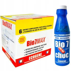    Bio 7 MAX 1kg BACTERII pentru statii de epurare 6 luni | BACTERII BIO7 MAX 2in1